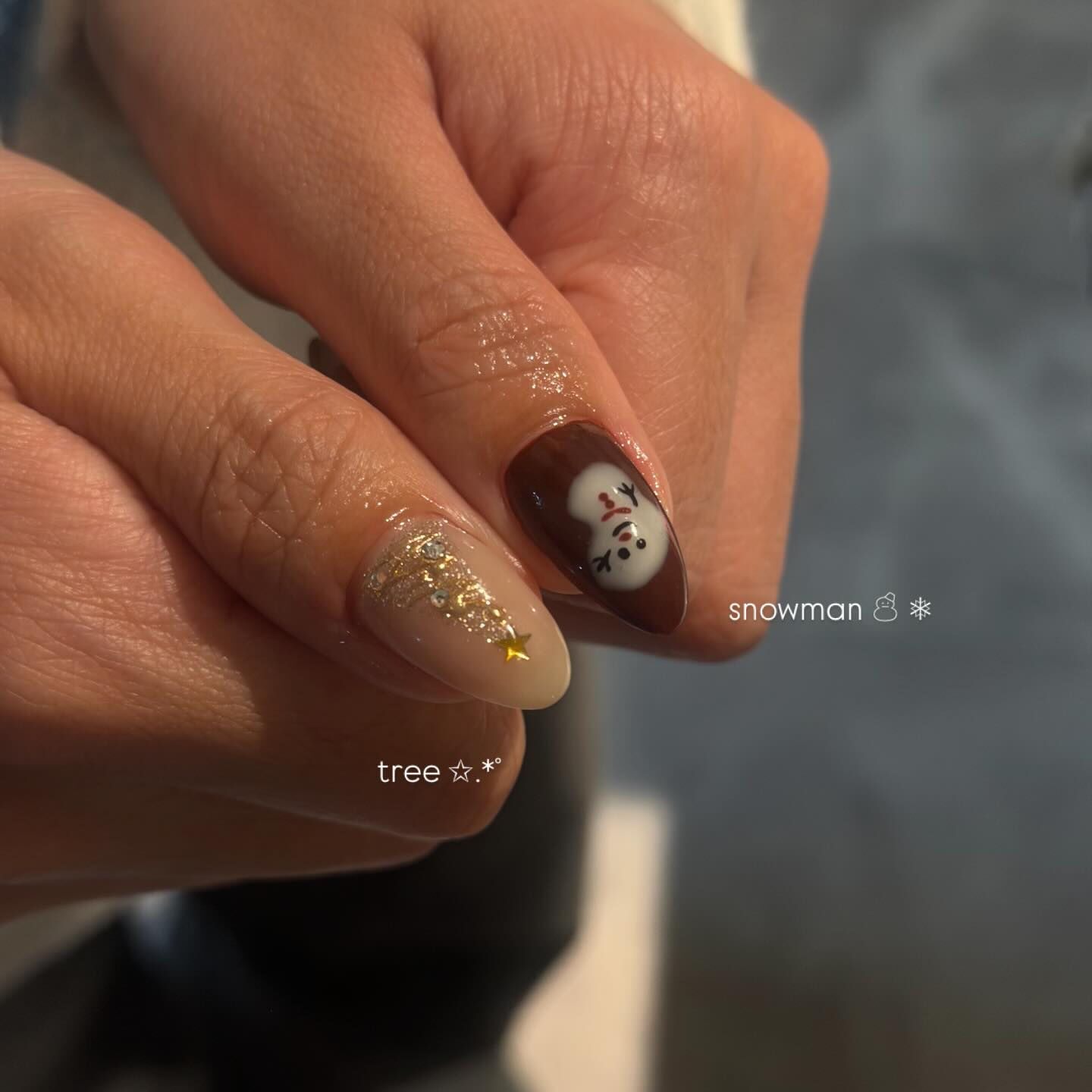 christmas nail🎄♥️