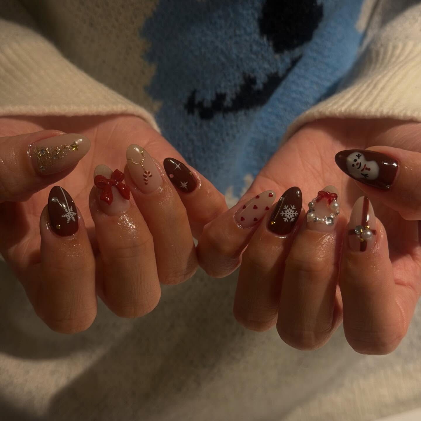 christmas nail🎄♥️