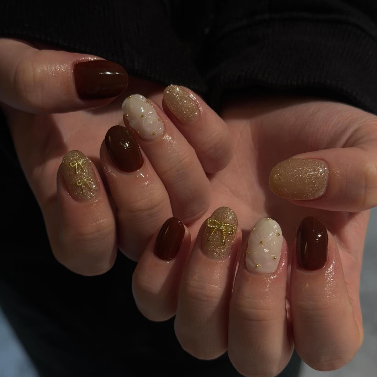 winter nail❄️*.+ﾟ