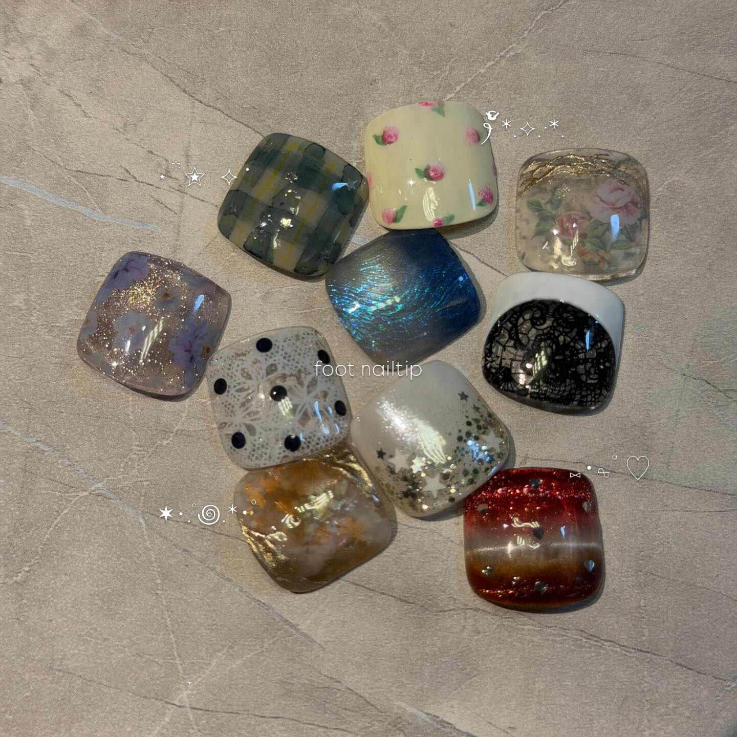 Foot Nailtip‎ ˖ ⊹ ﾟ｡ ✧　